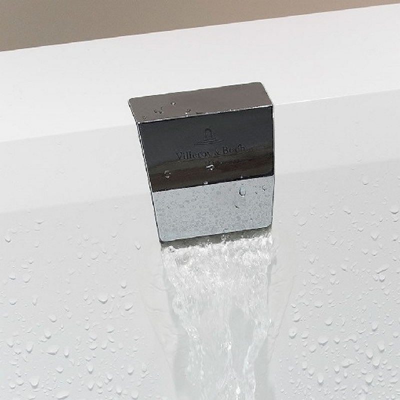 Налив для слива-перелива Villeroy&Boch Squaro Edge хром UPCON0123 - 0