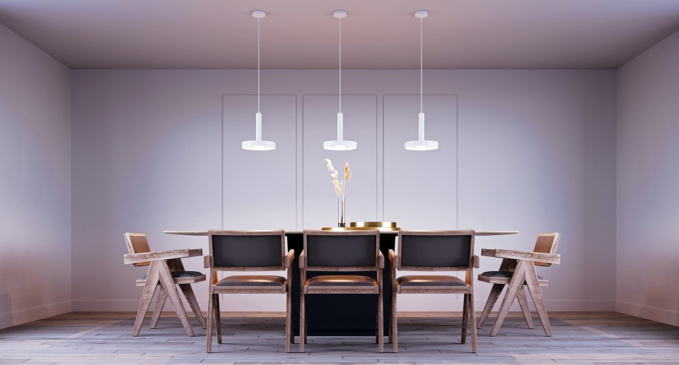 Подвесной светодиодный светильник Arlight SP-Eric-R250-8W Warm3000 035930 - 2