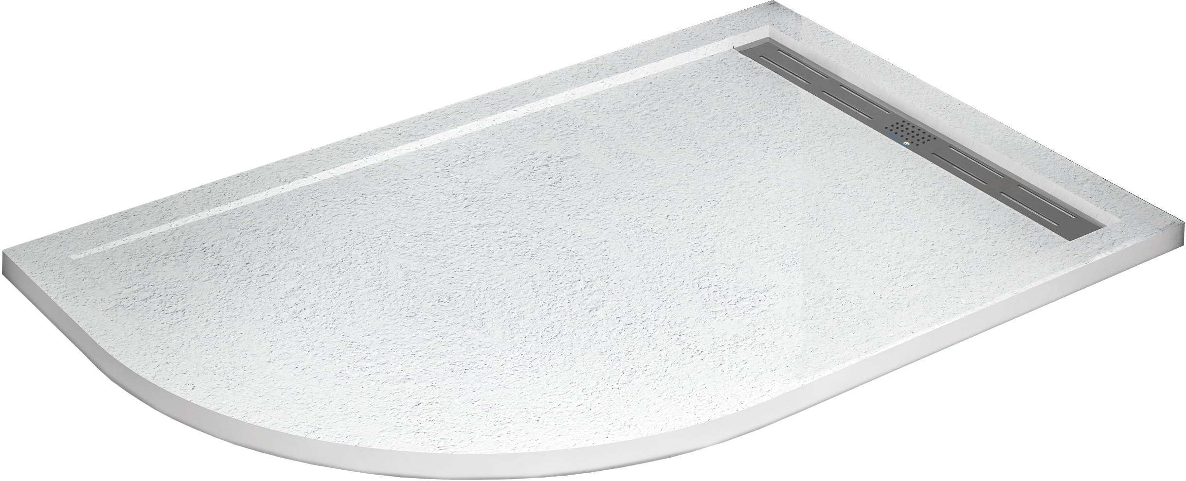 Поддон для душа Cezares Tray R550 120х90 см искусственный мрамор, R TRAY-AS-RH-120/90-550-30-W-R - 0