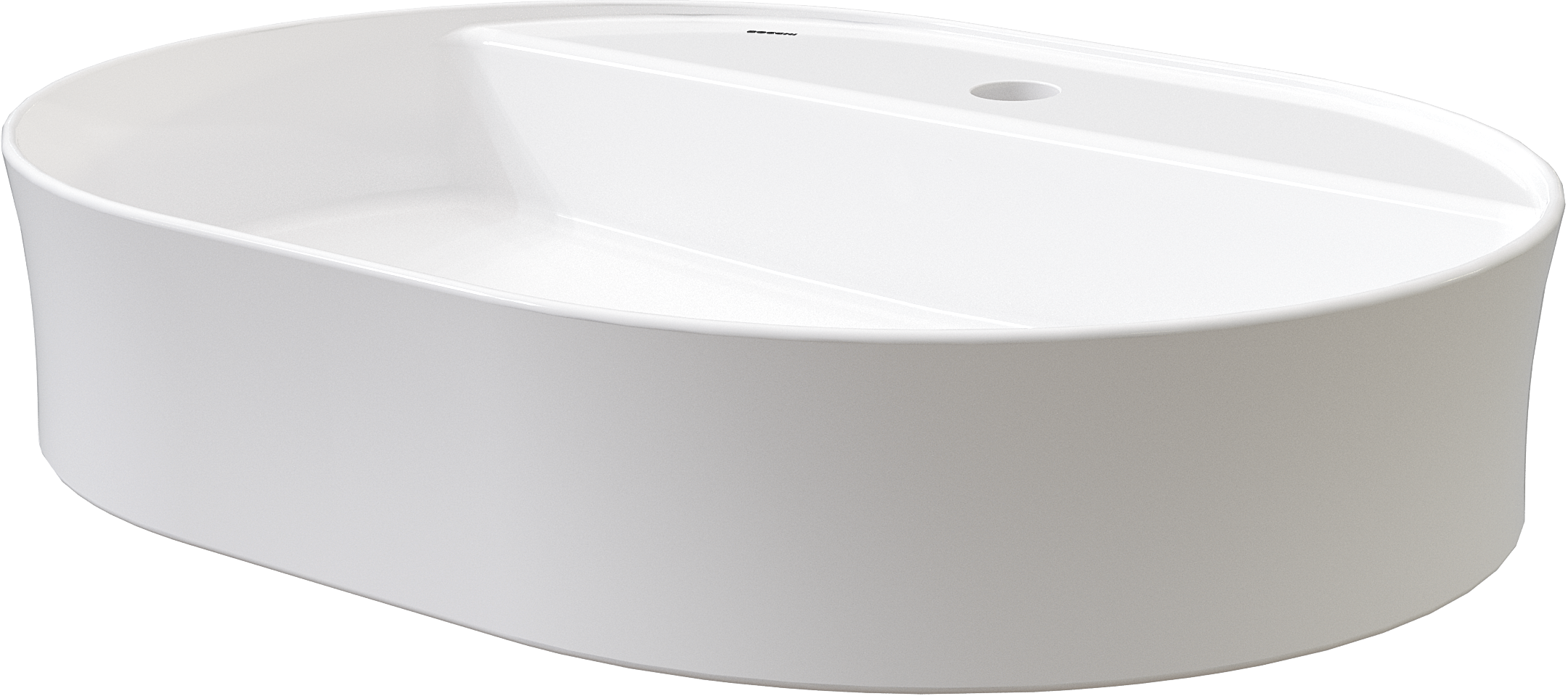 Мебель для ванной STWORKI Берген 80 серая с темной столешницей, раковина Bocchi Slim Line 1600-001-0126 белая 568199 - 6