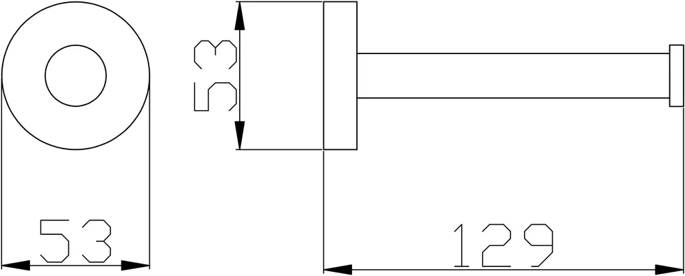 Держатель туалетной бумаги Rav Slezak Colorado хром COA0402 - 1