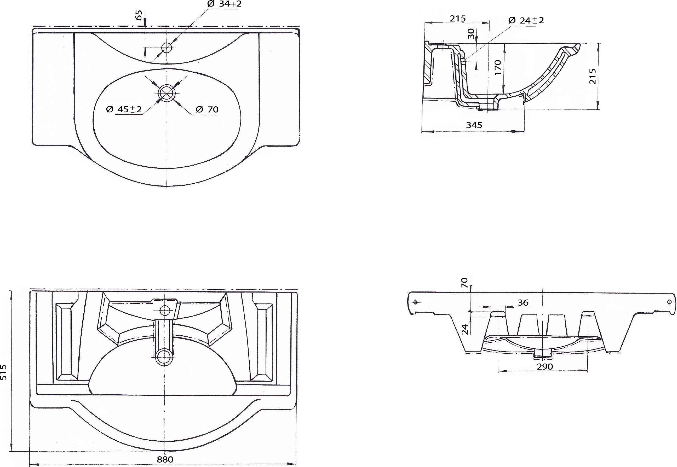 Мебель для ванной Bellezza Дрея 85 - 5