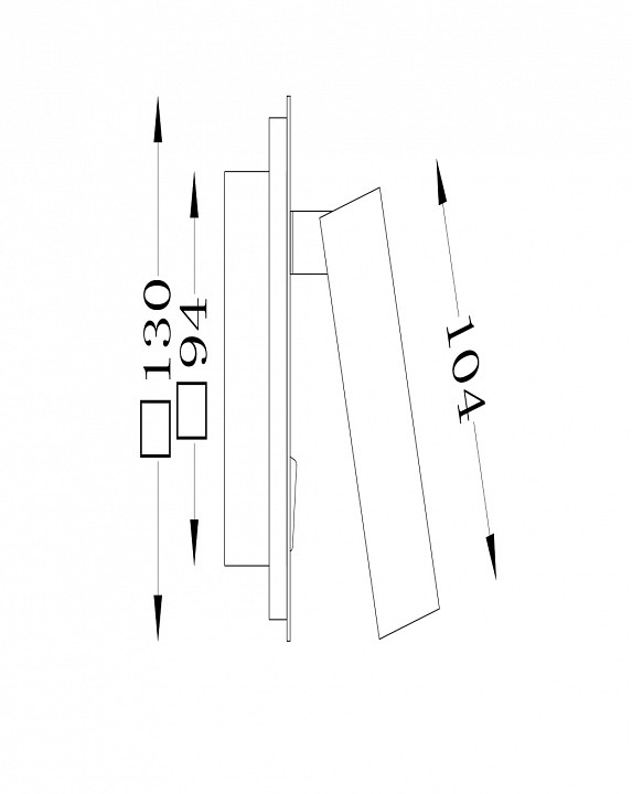 Светодиодный спот Maytoni Ios 176 C175-WL-01-6W-B - 1