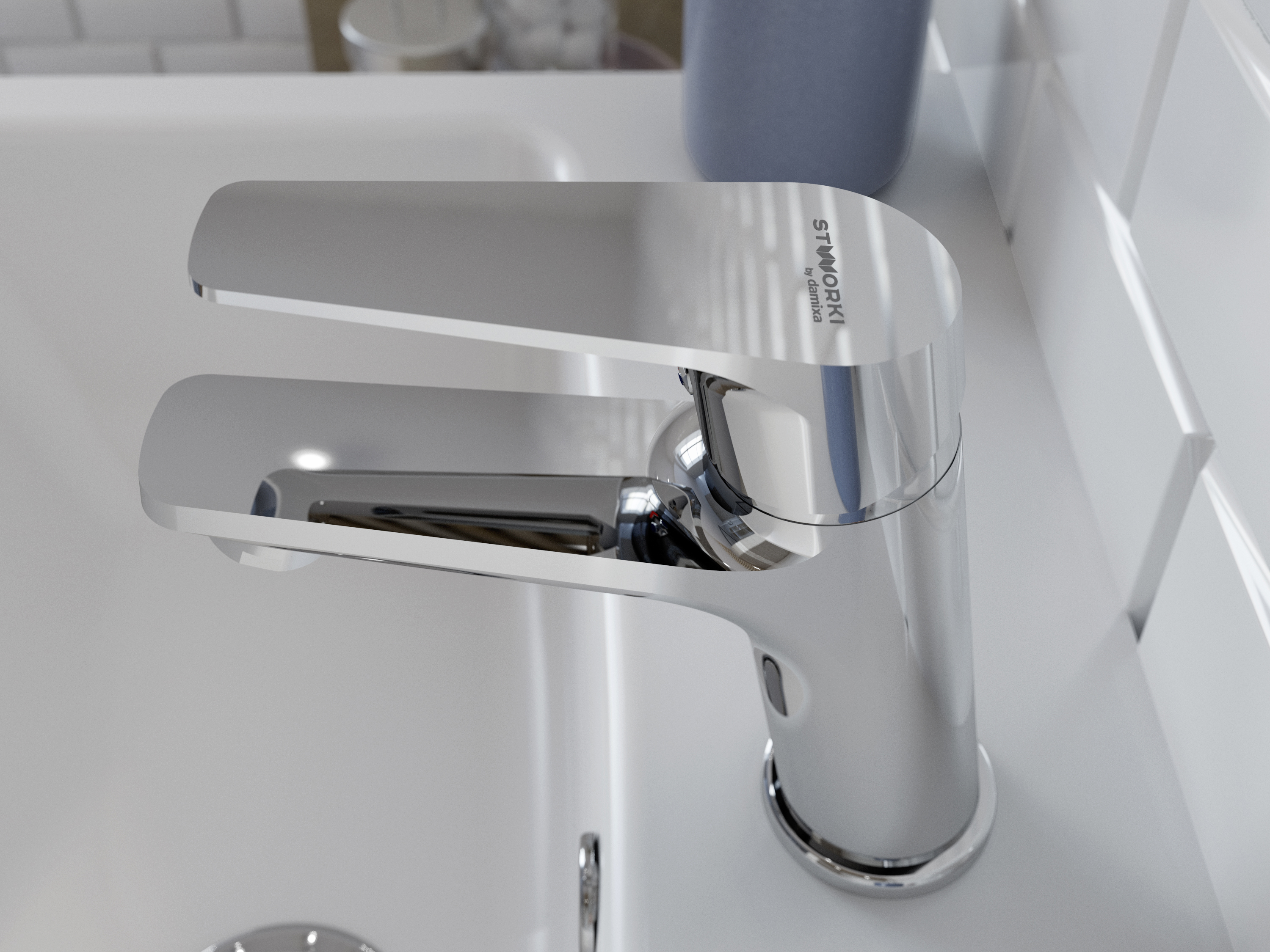 Смеситель для раковины STWORKI by Damixa Дублин HFDB02100 хром - 3