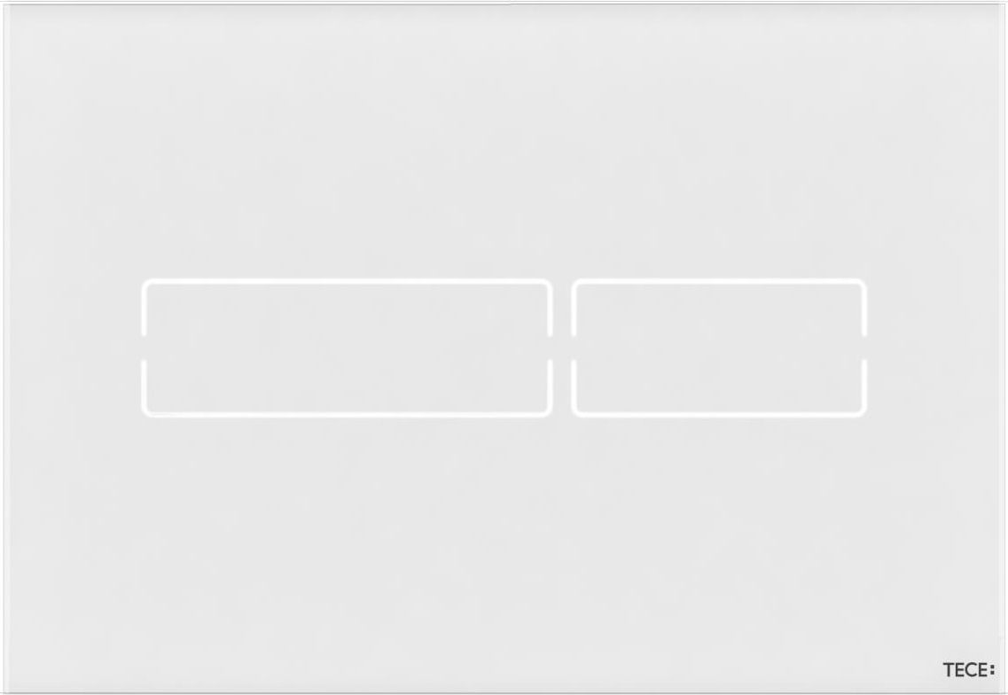 Кнопка смыва TECE Lux Mini 9240960 сенсорная белая - 0