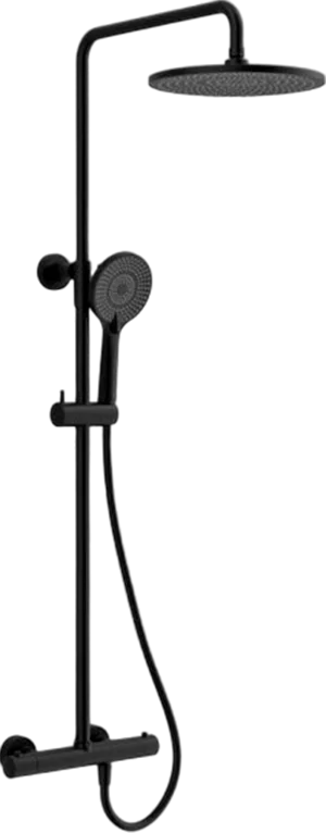 Душевая стойка Vincea Esse черный матовый VSFS-1E0TMB - 0