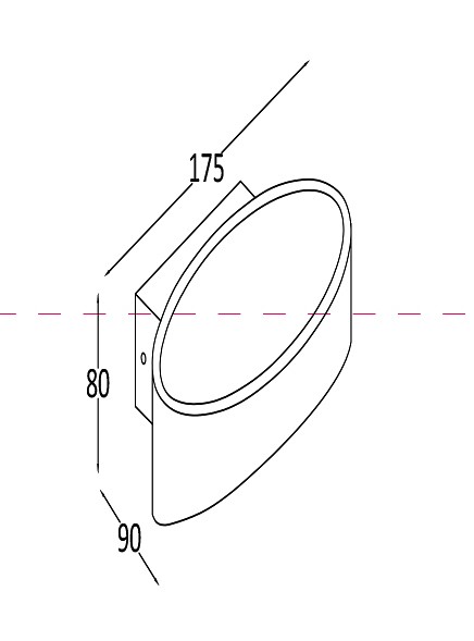 Настенный светодиодный светильник Maytoni Trame C806WL-L5W - 3