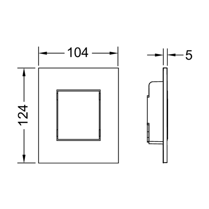 Кнопка смыва Tece   9242402 - 1