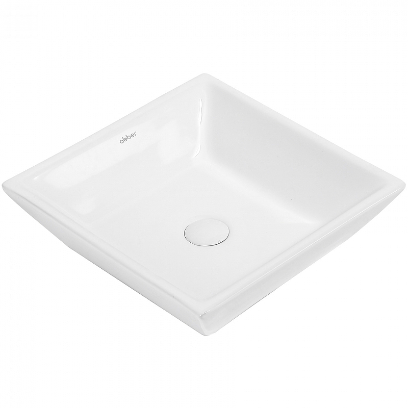 Накладная раковина Abber Rechteck 42 белая AC2214 - 0