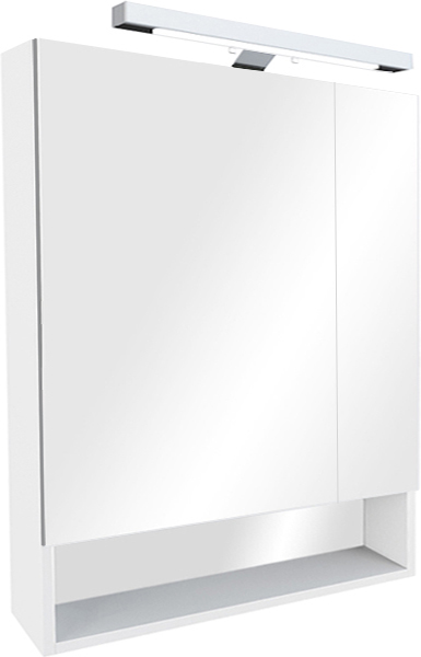 Зеркало-шкаф Roca Gap 70 белый глянец ZRU9302886 - 0