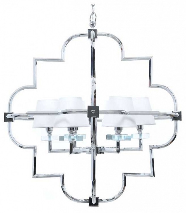 Подвесная люстра LUMINA DECO Baltimore LDP 8020-6 CHR+WT - 0