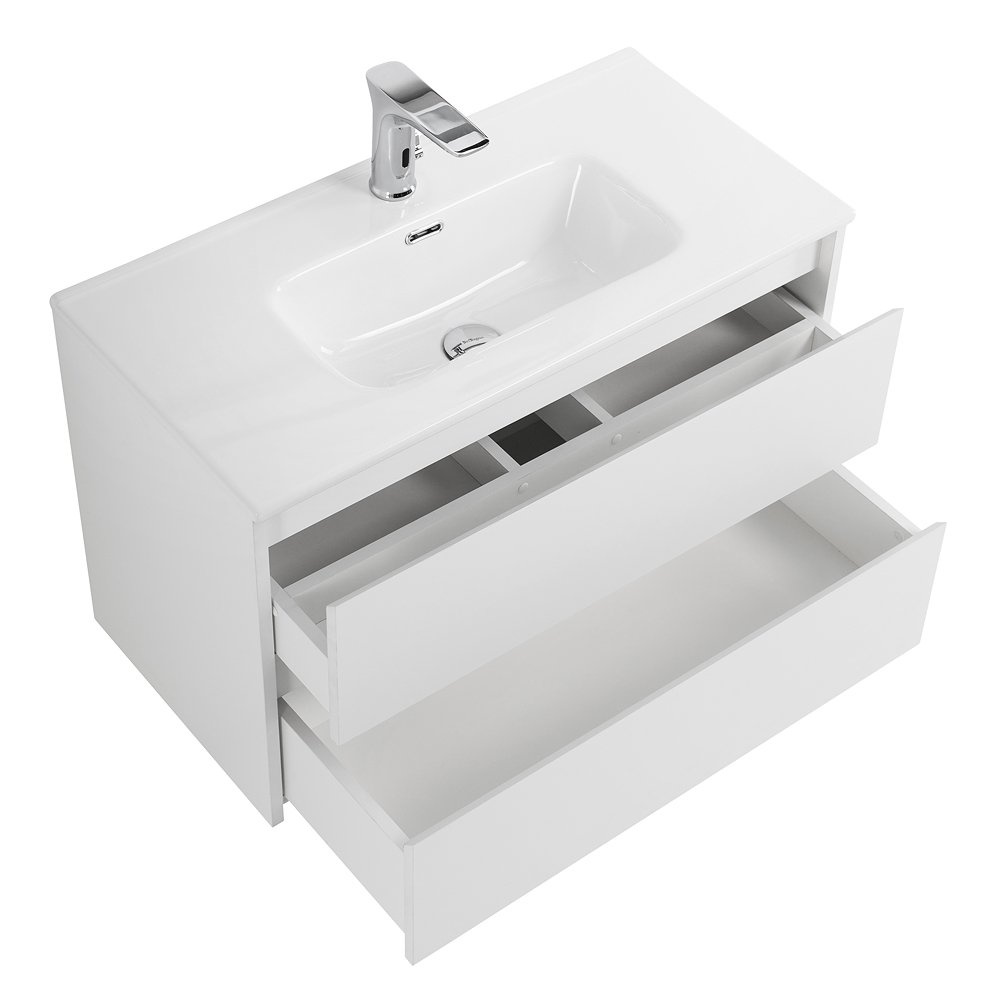 Комплект мебели Belbagno Kraft 39 80 белый матовый - 6