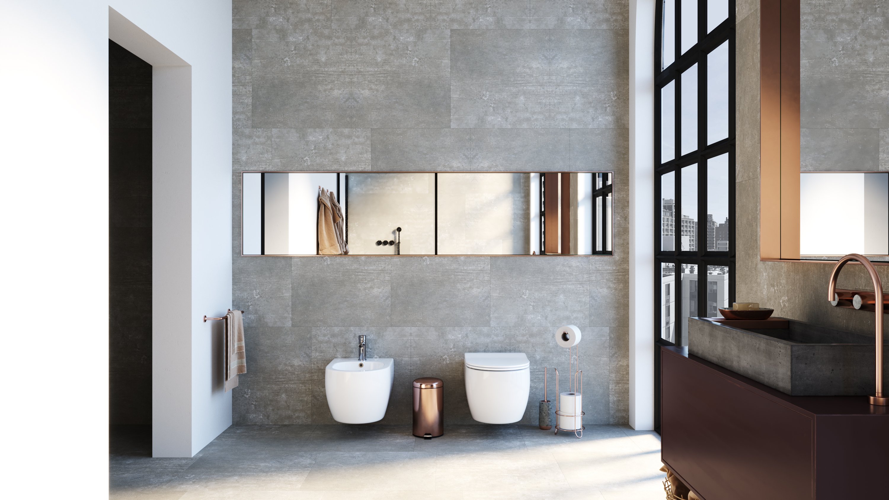 Биде подвесное Ceramica Nova Play CN3002 - 1