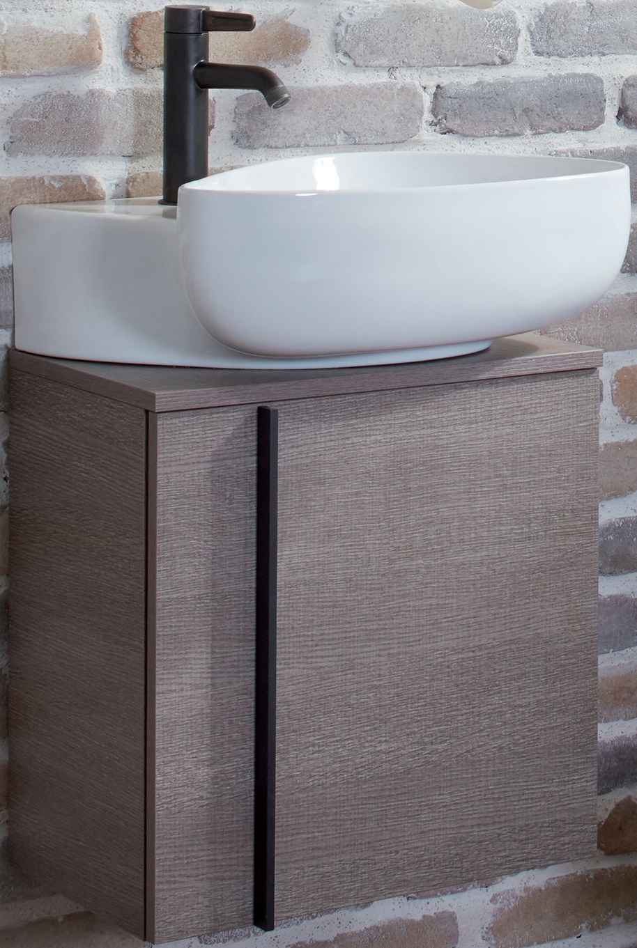 EB3045D-E73 NOUVELLE VAGUE Тумба под рукомойник, фактурный дуб - 0