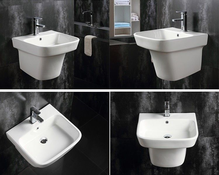 Раковина подвесная CeramaLux NB 50.5 см белый  NB164 - 2