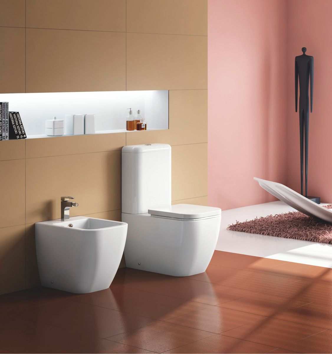 Чаша для унитаза-компакта BelBagno Alpina BB10100CP - 4