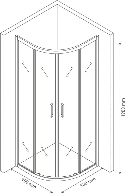 Душевой уголок Berges Wasserhaus Solo 061108 - 2