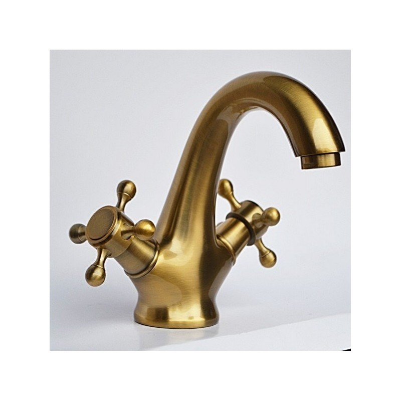 Смеситель для раковины Magliezza Classico бронза  50108-br - 0