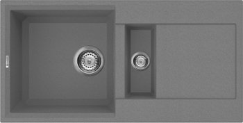 Мойка кухонная Omoikiri Sakaime 86-2-PL платина 4993203 - 0