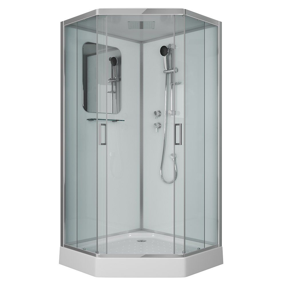 Душевая кабина Niagara Premium NG-6002-01D 100х100х220 60020114D - 0