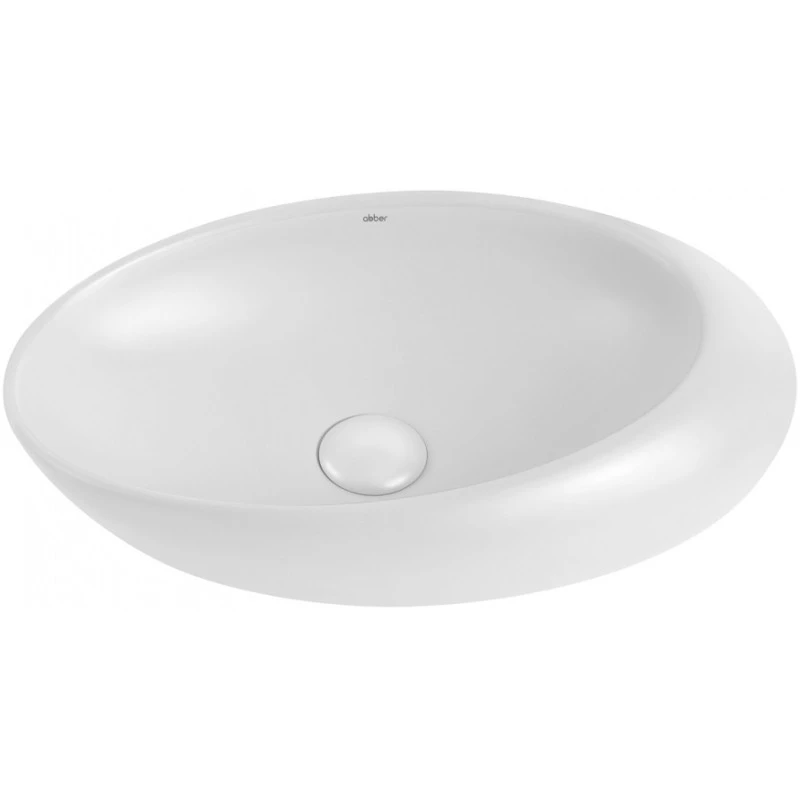 Накладная раковина Abber Bequem 49 белая AC2107 - 0