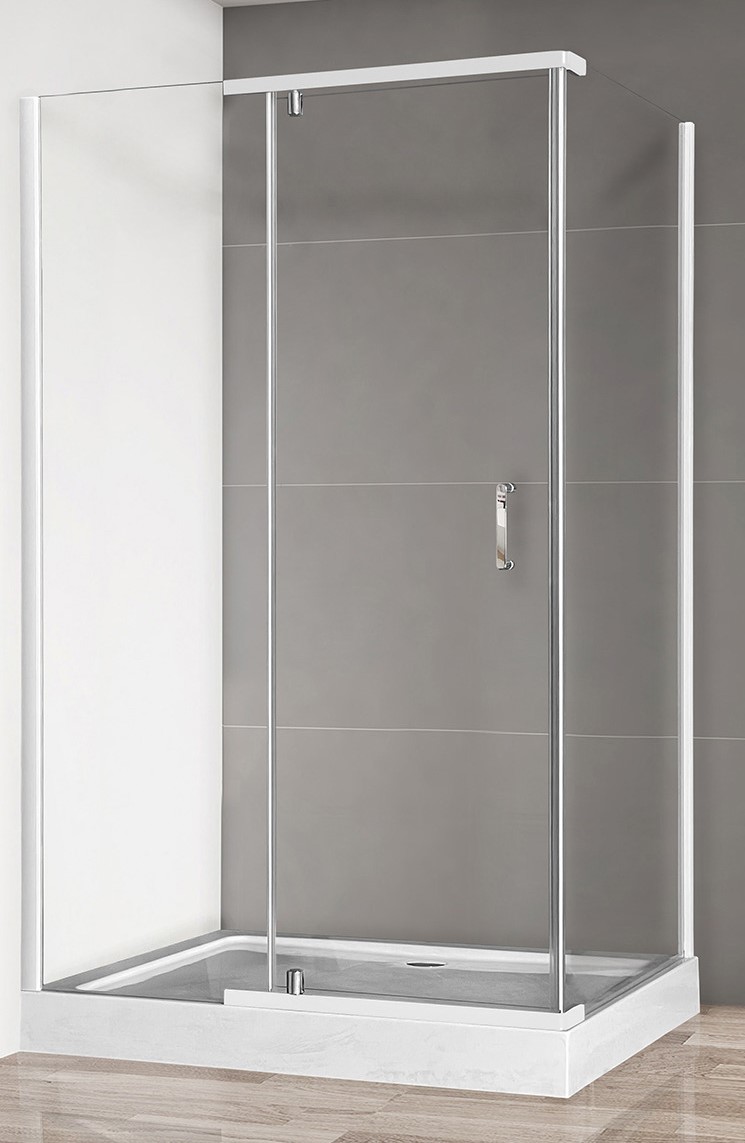 Душевой угол Royal Bath HPV 120х90 профиль белый стекло прозрачное RB9120HPV-T - 0