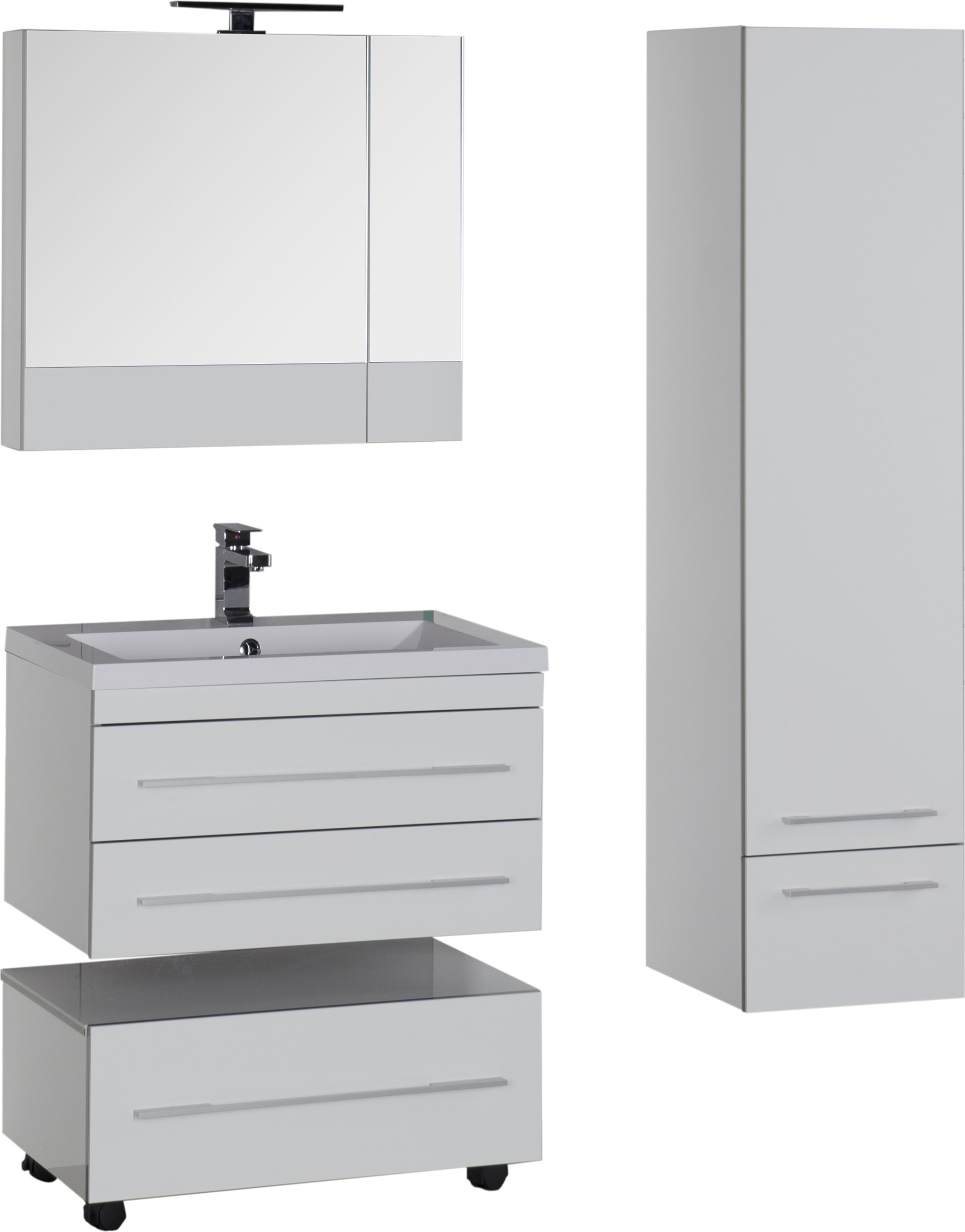 Мебель для ванной Aquanet Верона 75 подвесная белая 176669 - 28