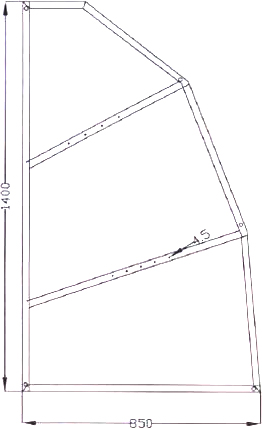 Каркас для ванны Cersanit Joanna 150 K-RW-JOANNA*150n - 2