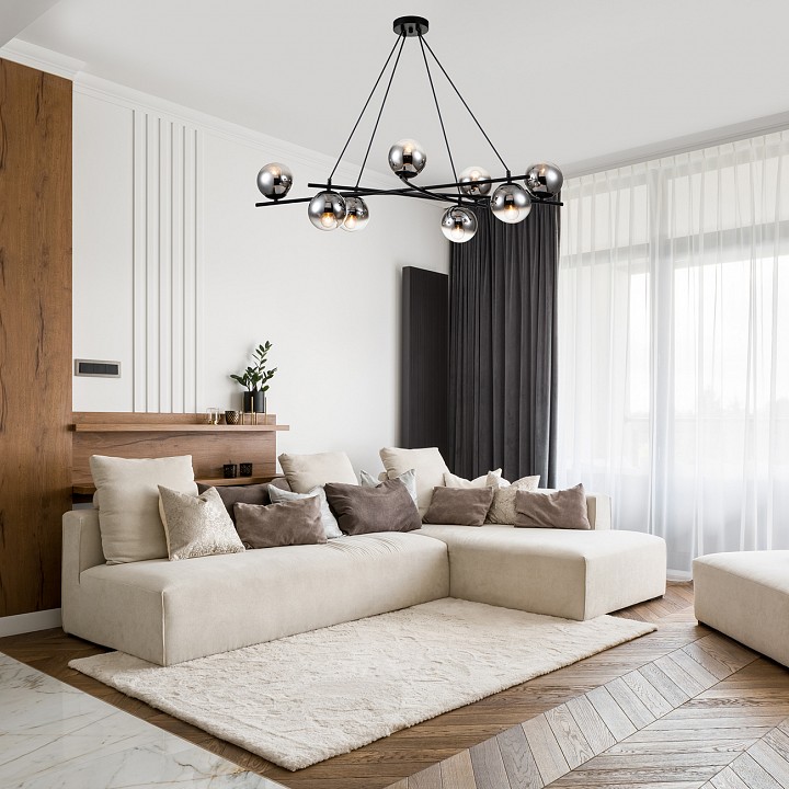 Подвесная люстра Escada Balance 1119/8S Black - 1