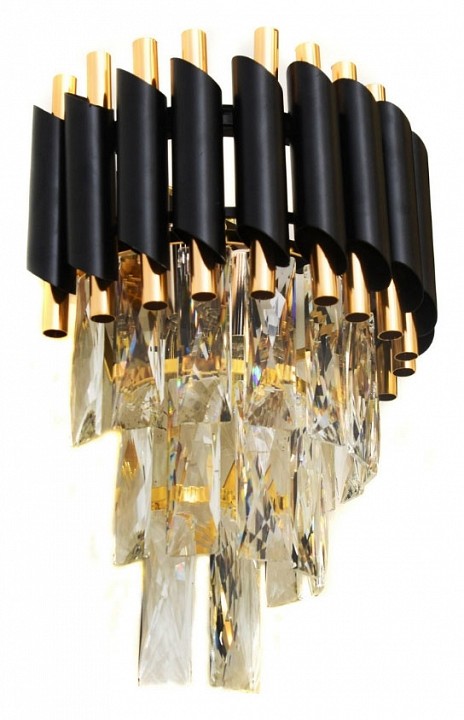 Накладной светильник LUMINA DECO Funneli LDW 6003-2 BK+F.GD - 0