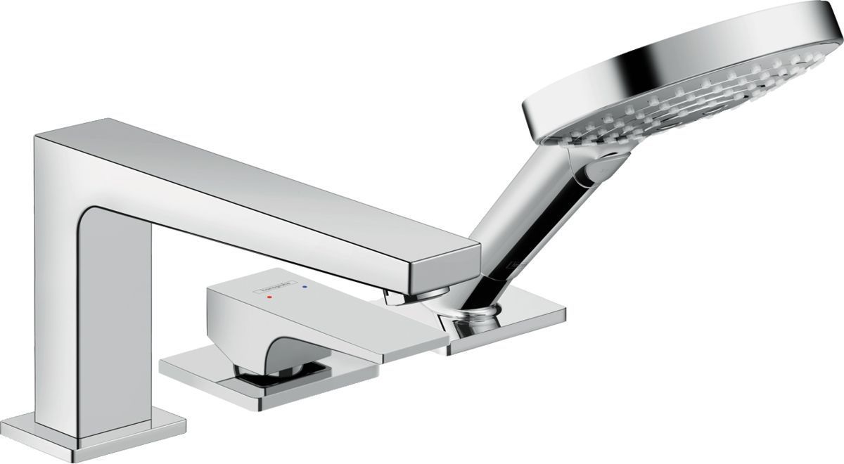Смеситель Hansgrohe Metropol 32550000 на борт ванны - 0
