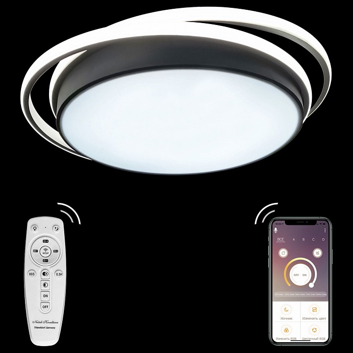 Потолочный светодиодный светильник Natali Kovaltseva 81038/5C - 6