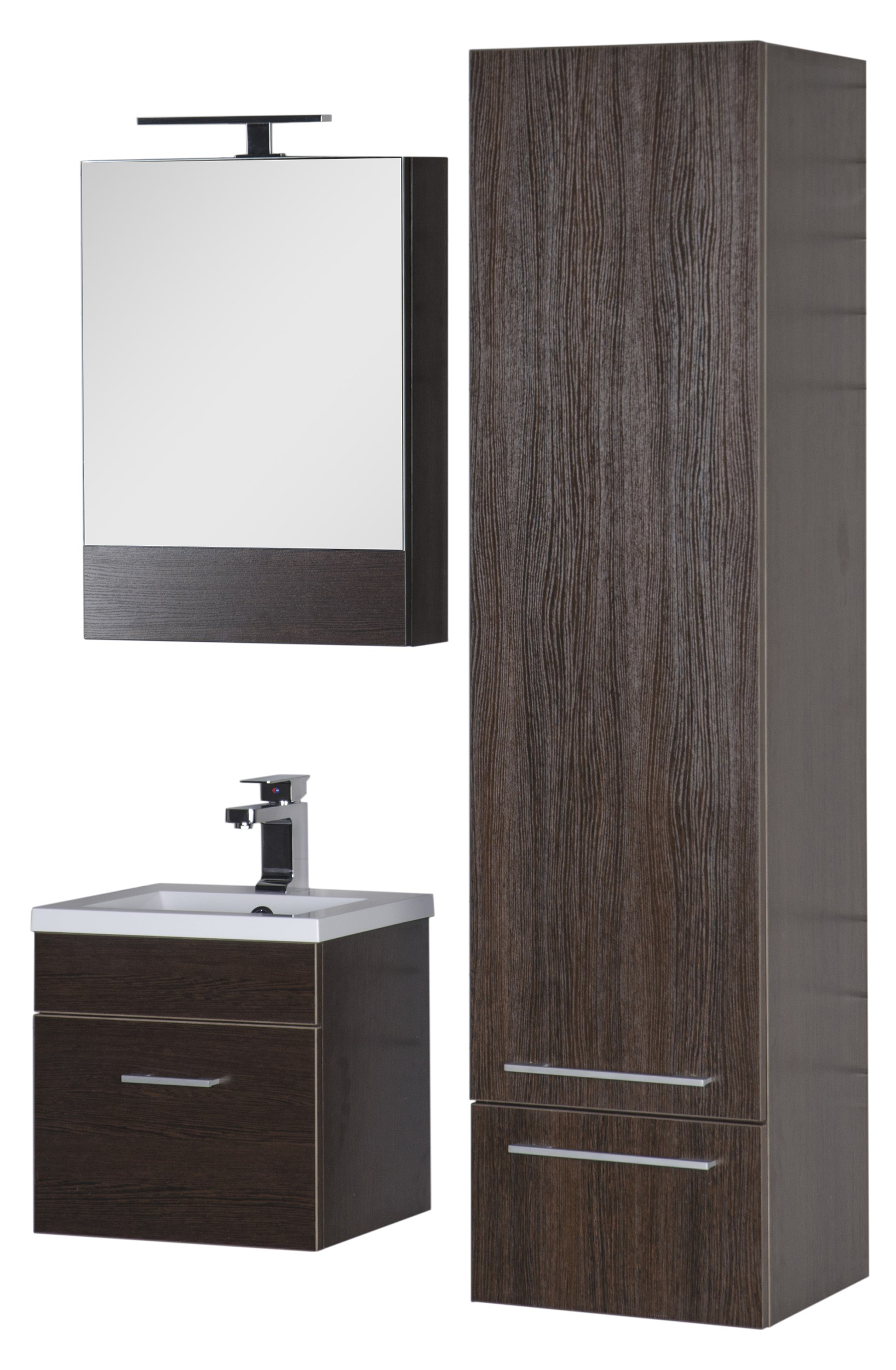 Шкаф-пенал Aquanet Нота венге 00159112 - 10