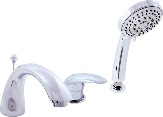 Смеситель для ванны Rav Slezak Dunai хром  D469.5S - 0