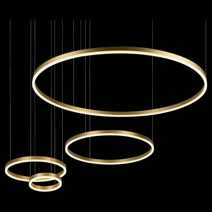 Подвесной светодиодный светильник Loft IT Ring 10017/4L - 3