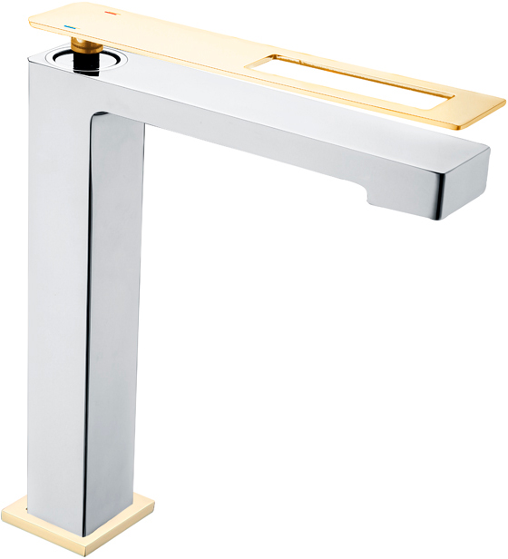 Смеситель Boheme Q 142-CRG для раковины - 0