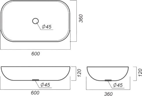 Тумба с раковиной Aquaton Терра 105 светлое дерево-серый 1A2469K2TEKA0 - 9