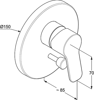 Душевой комплект Kludi Pure&Easy 376300565 - 12