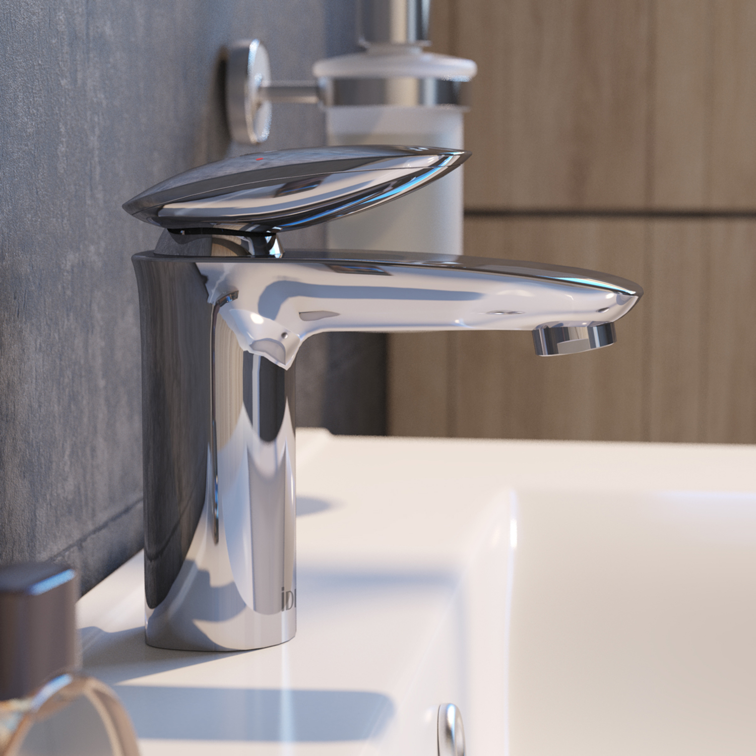 Смеситель IDDIS Stone для раковины STOSB00i01 - 2