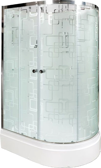 Душевая кабина Deto ЕМ 120х80  EM2712LNGM - 1