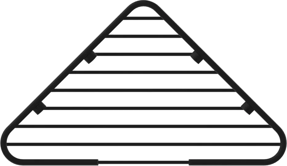 Полка угловая Ideal Standard IOM черный матовый A9105XG - 1