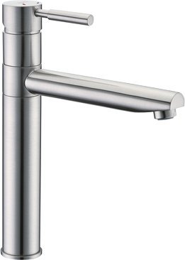 Смеситель Wasserkraft Wern 4207 для кухонной мойки, матовый хром - 0