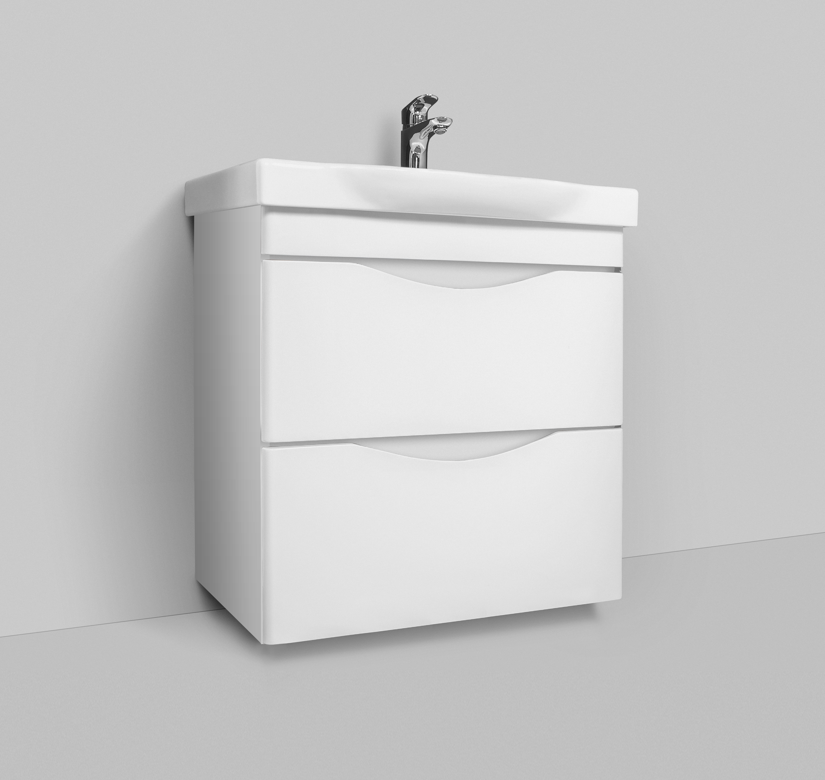 Мебель для ванной Am.Pm Like 65 подвесная, белый глянец - 2