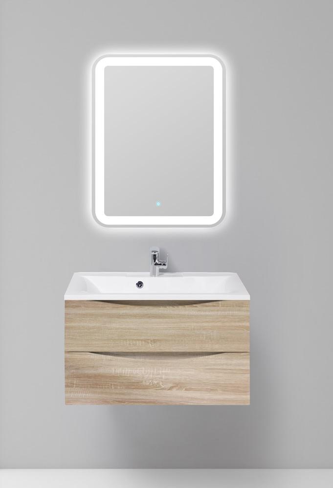 Тумба с раковиной BelBagno Marino 100 светлое дерево - 8