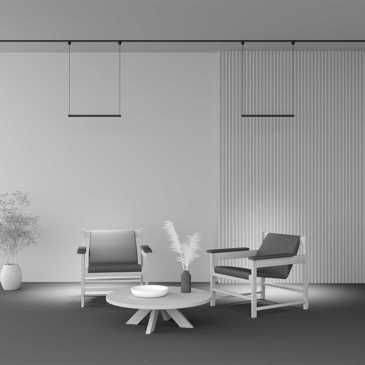 Трековый подвесной светильник Maytoni Technical TR170-1-26W3K-B - 1