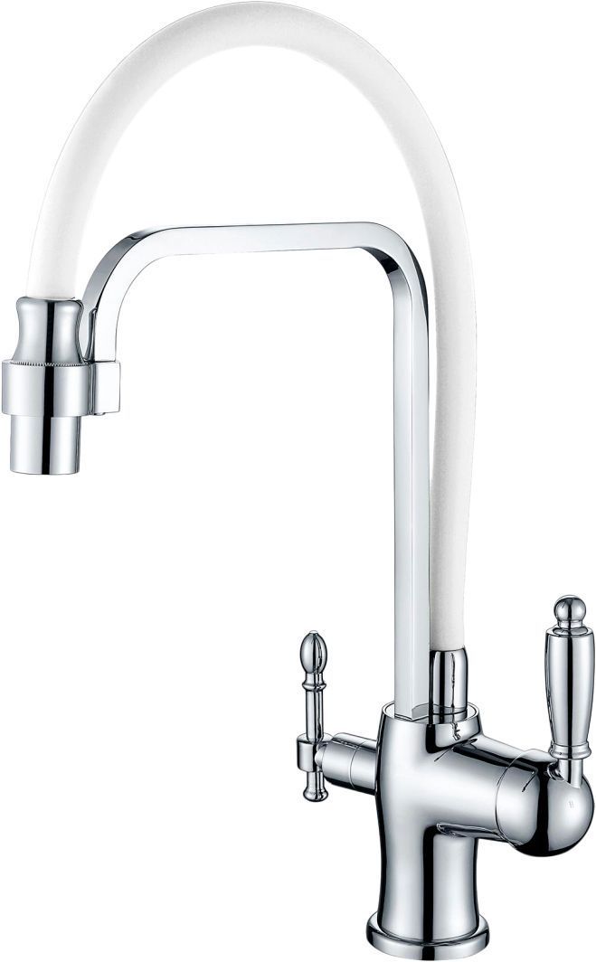 Смеситель Zorg Sanitary ZR 342-8 YF для кухонной мойки - 0