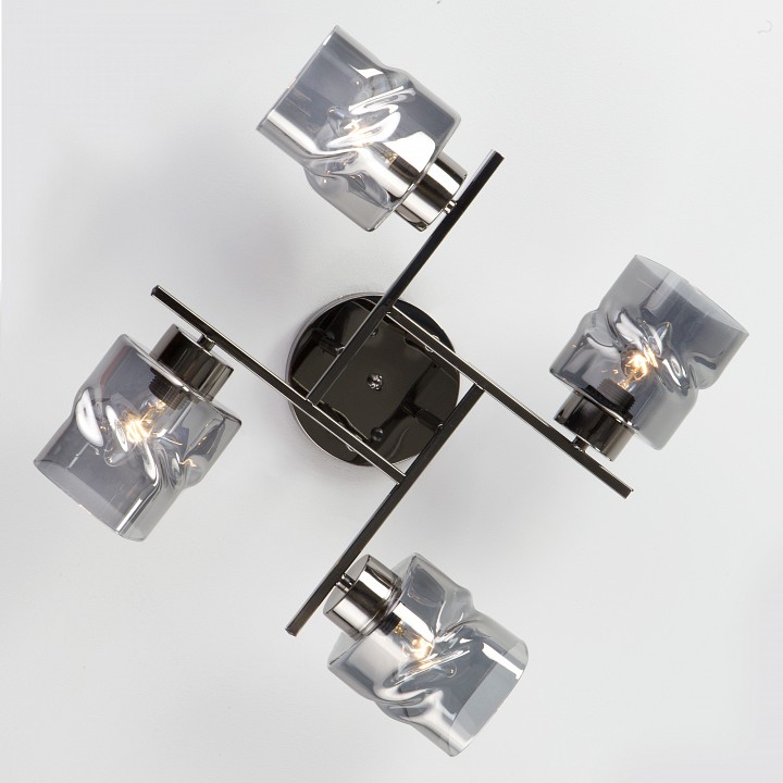 Потолочная люстра Eurosvet Hilari 30165/4 черный жемчуг - 1