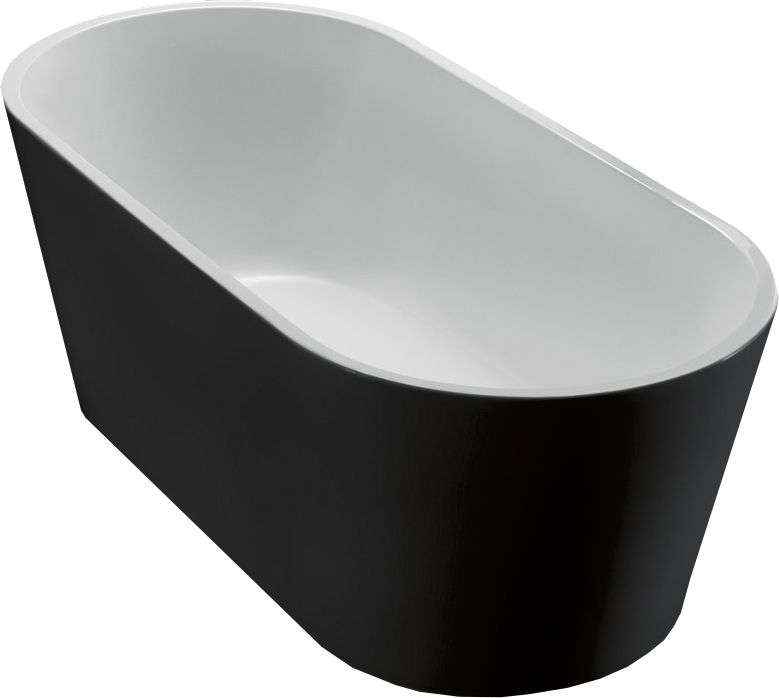 Акриловая ванна BelBagno BB71-1700-NERO - 0