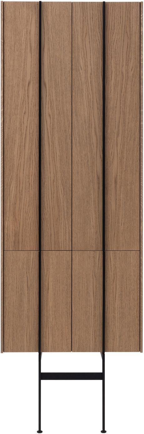 Шкаф пенал Allen Brau Reality 60 подвесной темное дерево 1.32003.NO - 1