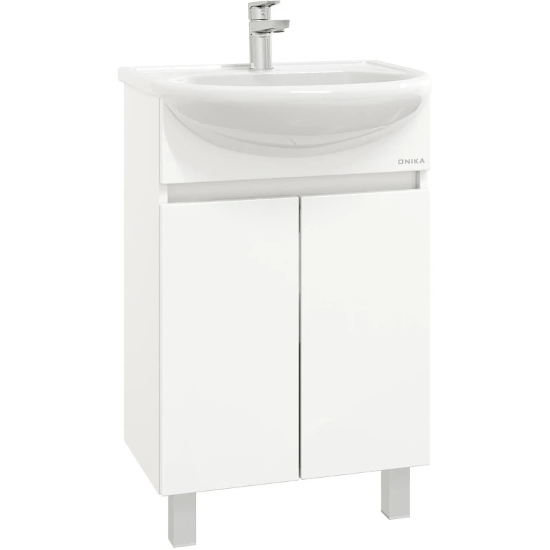 Тумба под раковину Onika Милтон 59 белая 106146 - 0